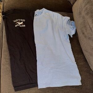 RSQ Motor Garage Black and Light Blue T-Shirt Bundle Youth XL